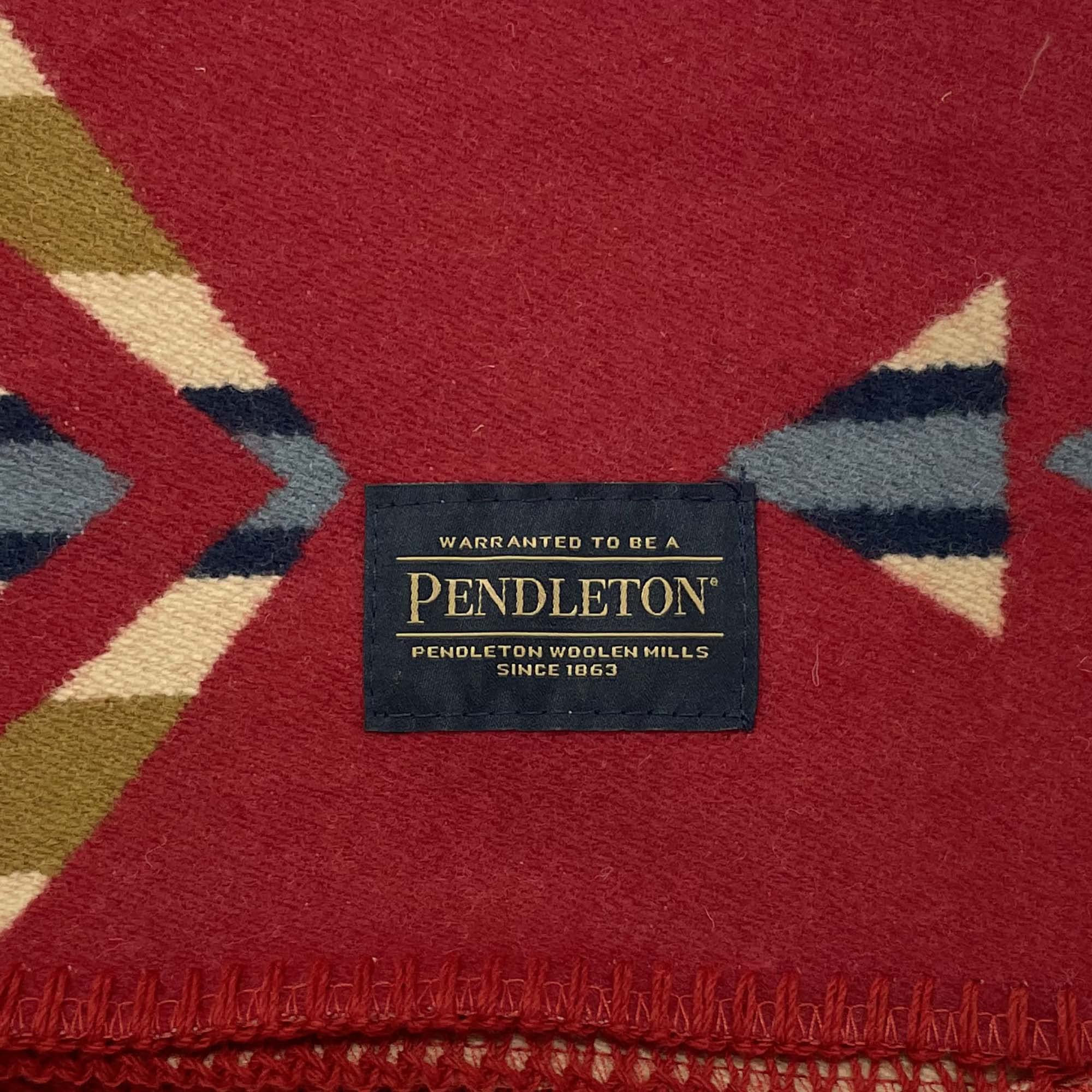 Amazon｜[ペンドルトン]ウール ブランケット ZG725 53943 SADDLE